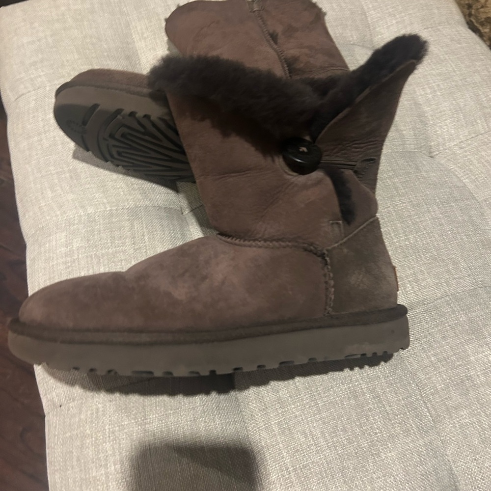 UGG Dark Brown Winter Boots